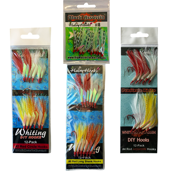 Whiting Hairy Hooks